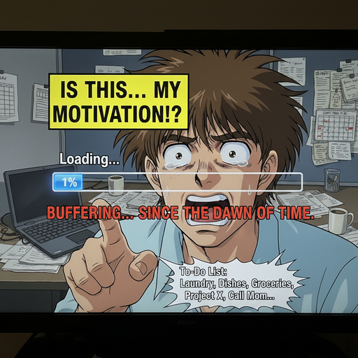 When Your Motivation is Loading... Slowly