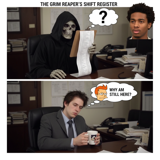 When Death is on a Schedule, But You're Still Here