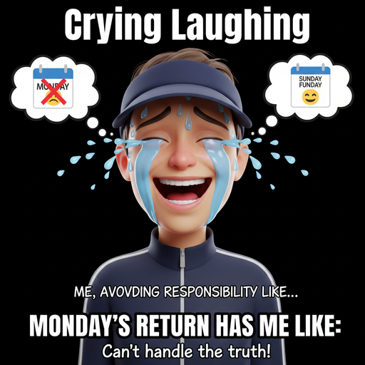 When You Realize It's Monday Again