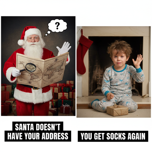 Why Does Santa Always Skip Your House?