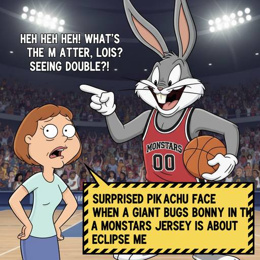 When Bugs Bunny Becomes a Giantess and Steals Your Spotlight