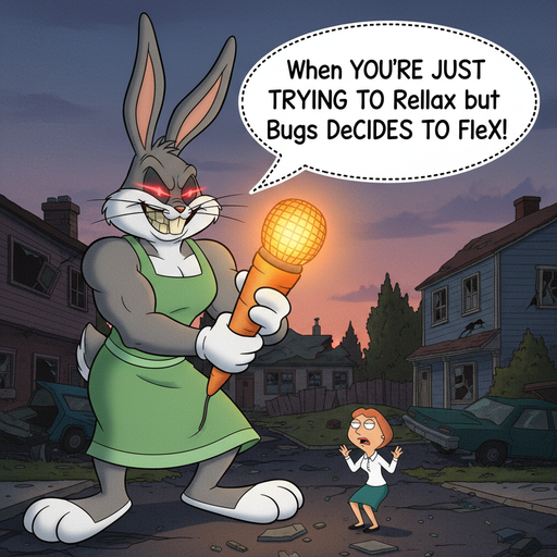 When Bugs Bunny Hits His Growth Spurt