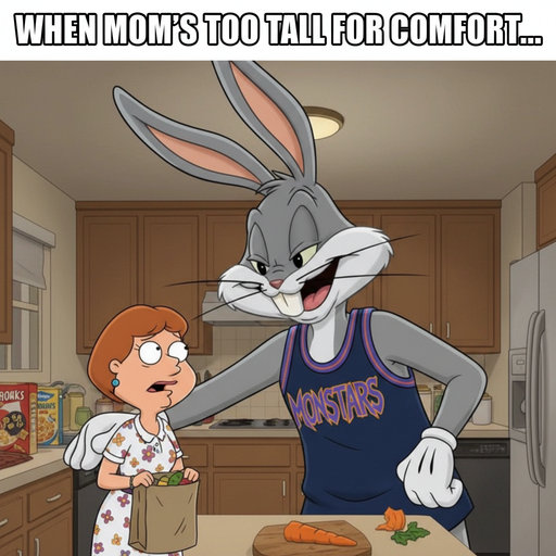 When Bugs Bunny Becomes Your Overprotective Mom