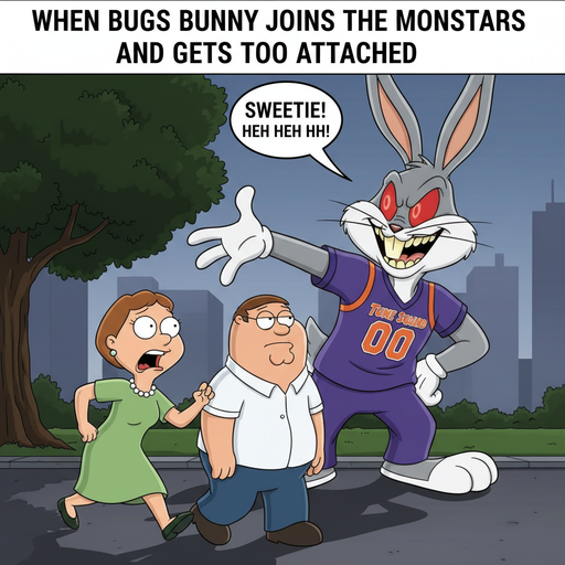 When Bugs Bunny Turns into a Giantess and Calls You Sweetie!