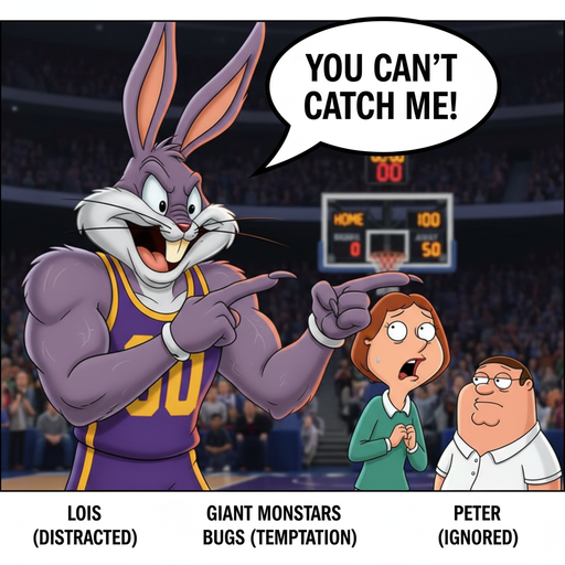 When Bugs Bunny Becomes a Giantess and Steals the Show!