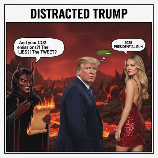 When Trump Gets a Reality Check from the Devil