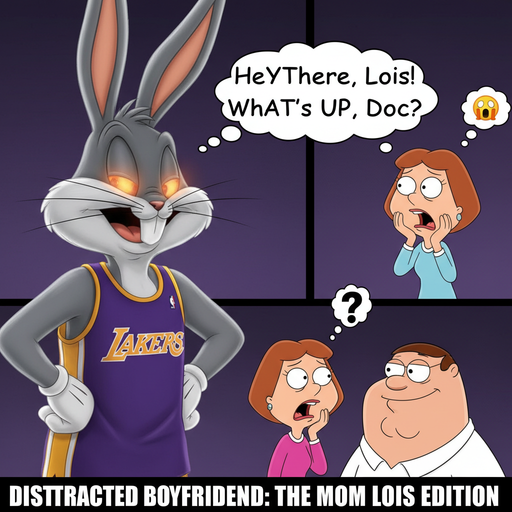 When Your Mom Turns into a Giant Bunny and Says Hi