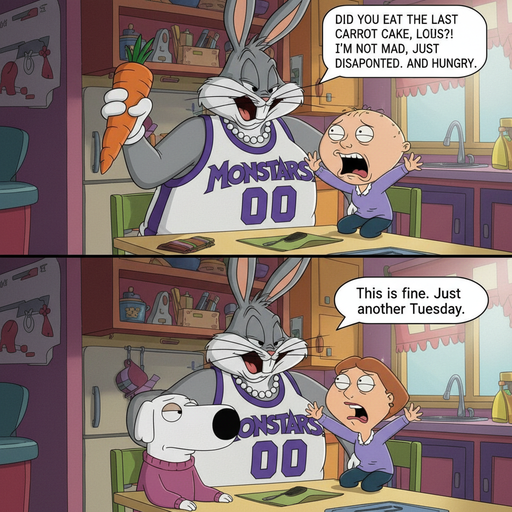 When Bugs Bunny Becomes Your Mom