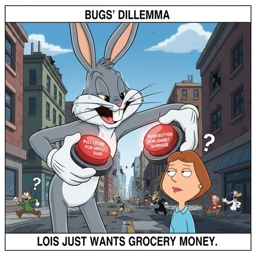 When Bugs Bunny Takes Heights to New Levels!