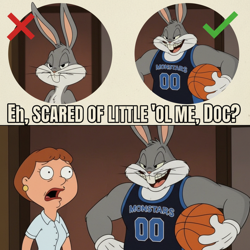 When Bugs Bunny Towers Over Lois and Your Dreams