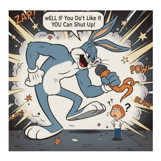 When Bugs Bunny Goes Monstars on Lois Griffin