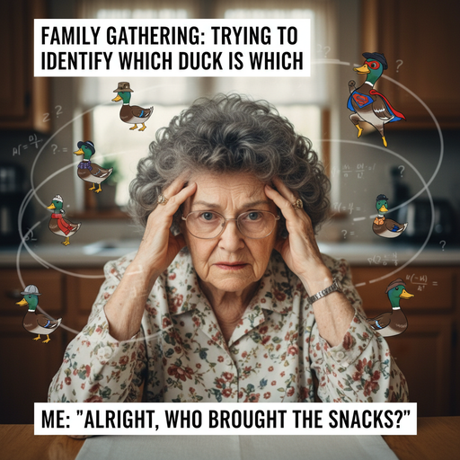 When you can't tell Huey, Louie, and Dewey apart