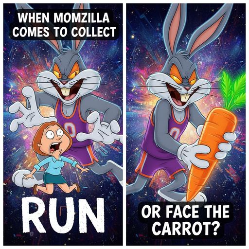 When Bugs Bunny Becomes Momzilla and Scares Lois Griffin