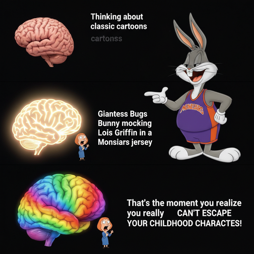 When Bugs Bunny Turns into a Giantess and Terrifies Lois Griffin