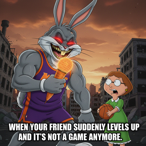 When Bugs Bunny Goes Monstar Mode on Lois Griffin