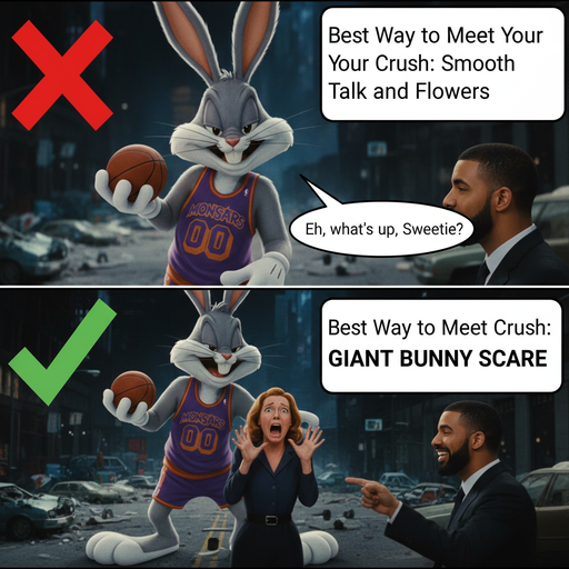 When Bugs Bunny Goes Full Monstar on Lois Griffin