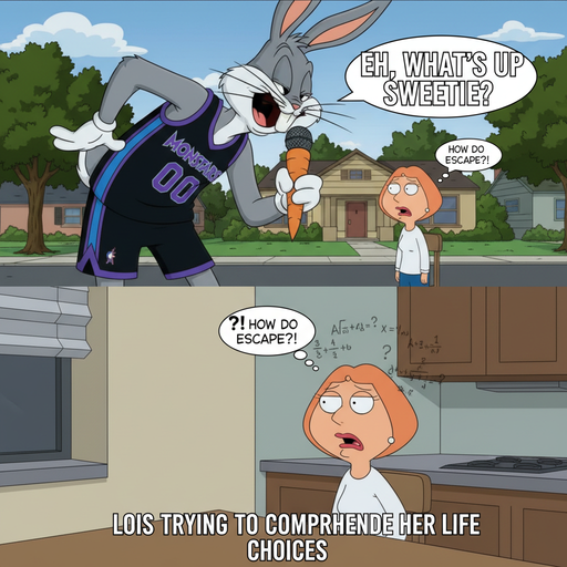 When Bugs Bunny Calls You Sweetie and You're Just 'Family Guy' Level Confused