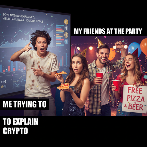 When You Try to Explain Crypto to Your Friends