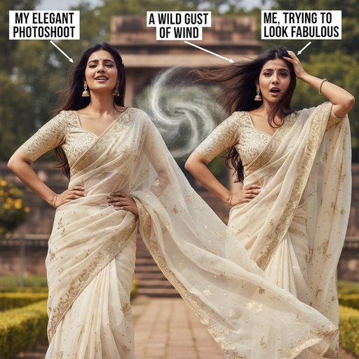 When You're Ready for a Photoshoot but Life Happens