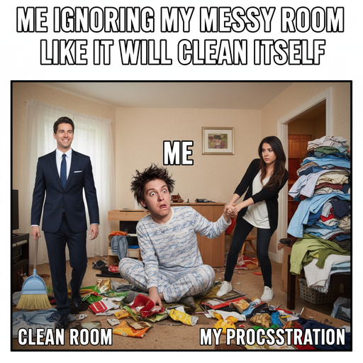 When You Realize You’re Overdue for a Room Upgrade