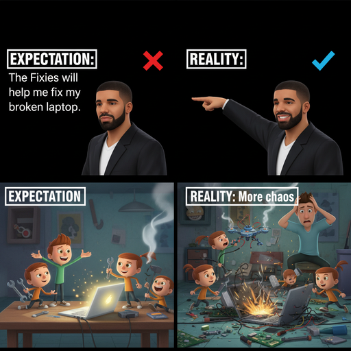 When You Finally Discover The Fixies' Big Secret