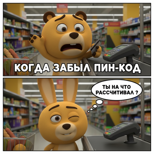 Мишаня и его пин-код: борьба с кибербезопасностью!