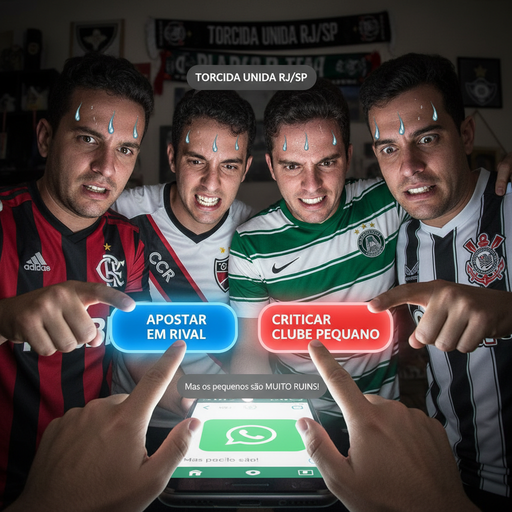 Quando você zoa os times de futebol brasileiro e eles se unem!