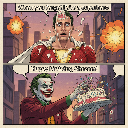 When Shazam Meets the Joker's Slaps!