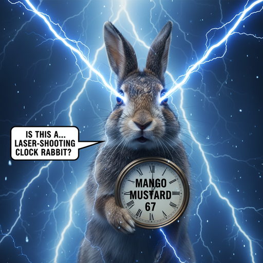 When your plans are as confusing as a rabbit with lasers