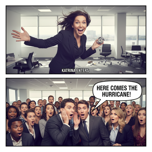 When Katrina walks into a room and takes over the vibe!