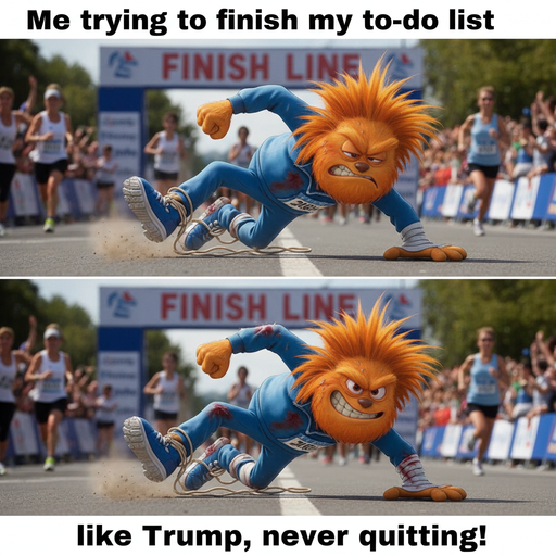 When You Refuse to Admit Defeat Like Trump