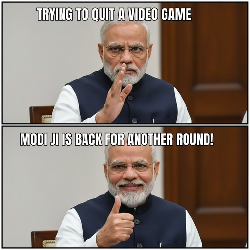 When You Realize Modi's Stamina is Unreal!