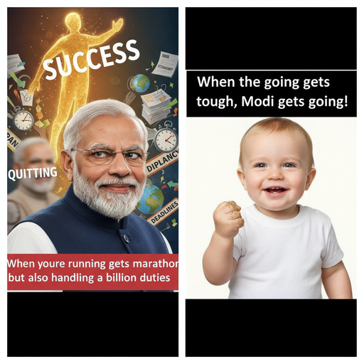 PM Modi: The Never Quitter!