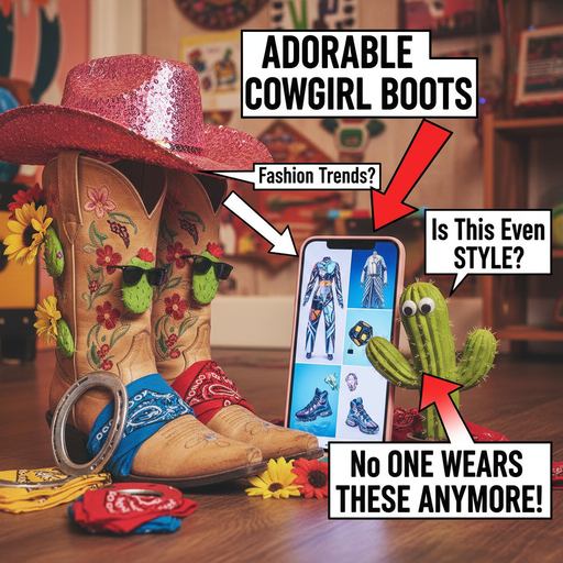 When You Find the Perfect Cowgirl Boots But It's 2023