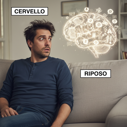 Quando la tua anima cerca di riposare ma la tua mente ha altri piani