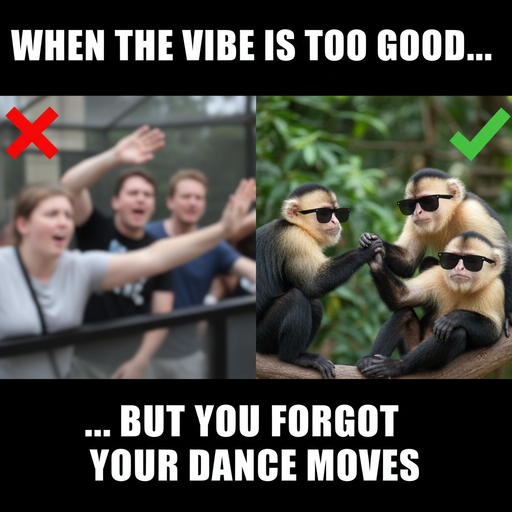 When the monkey gang is just too chill