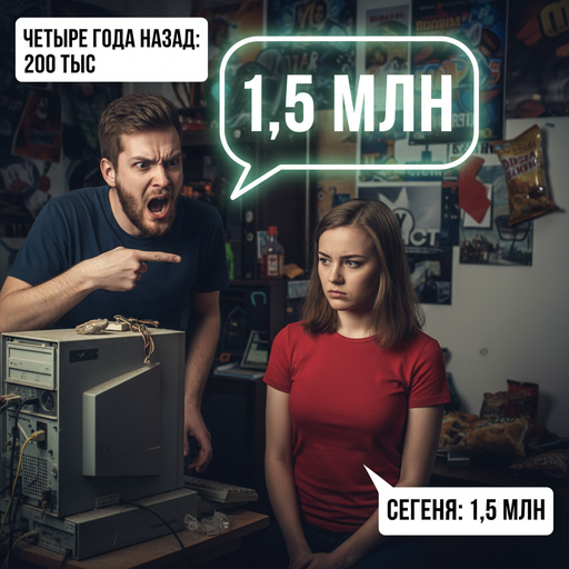 Когда твой компьютер стал звездой рынка