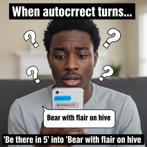 When autocorrect makes your simple text a crossword puzzle