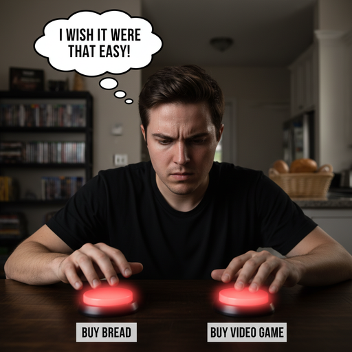 Хлеб vs Игра: Дилемма жизни!