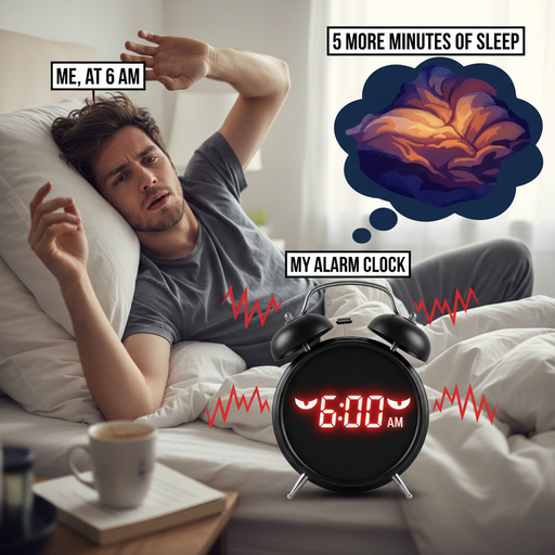 When You’re a Sleepholic But Life Says ‘Get Up’