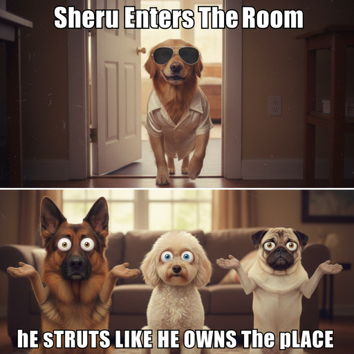 When Sheru Thinks He's the Main Character