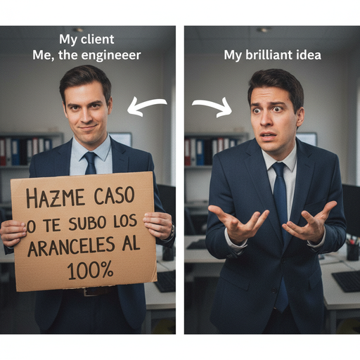Cuando tu ingeniero amenaza con subir precios