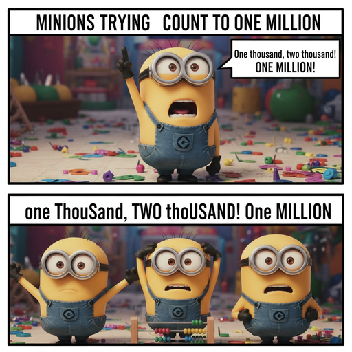 When You Realize Minions Can Count Better Than You