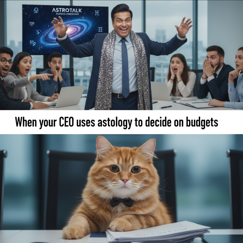When the CEO Thinks He's the Office Astrologer
