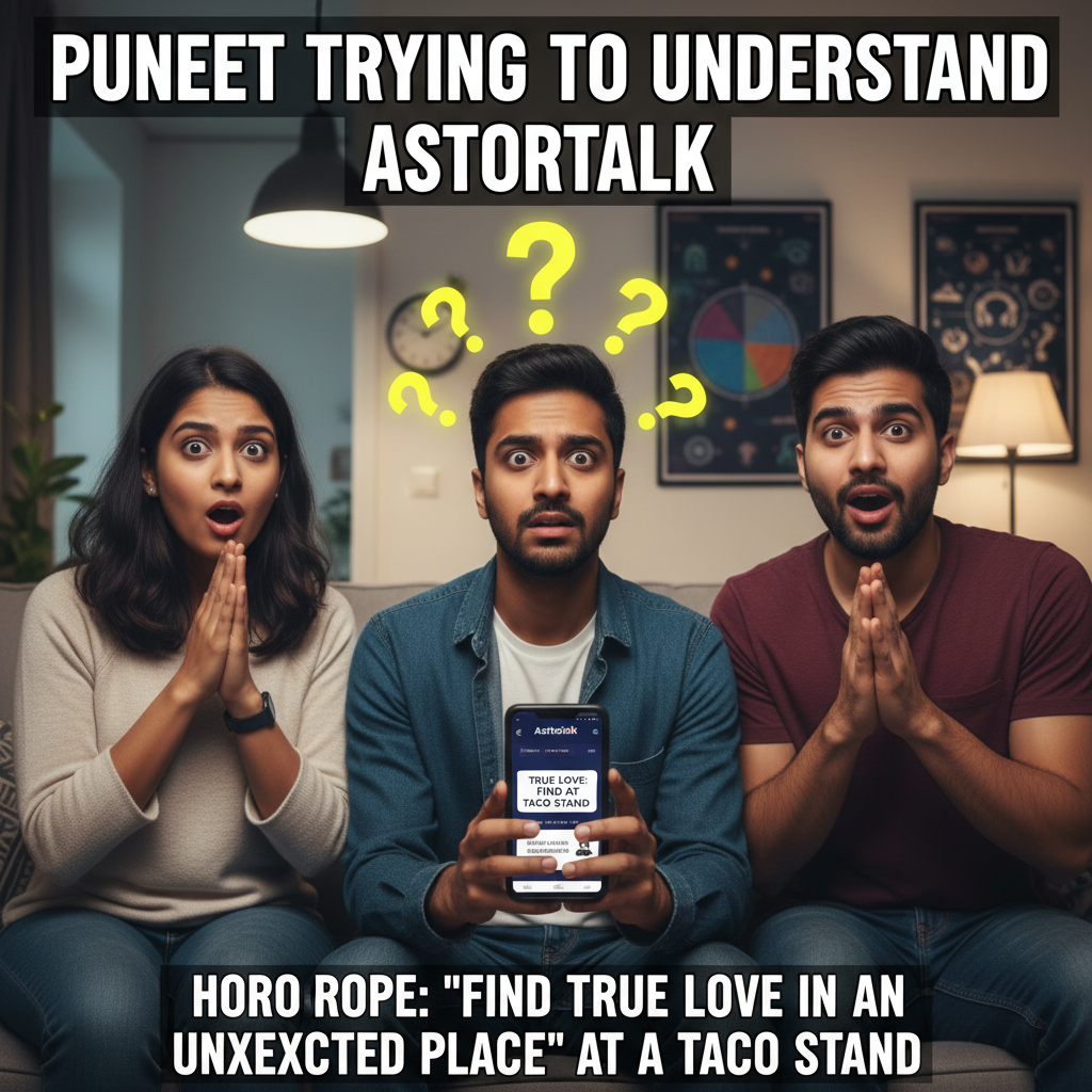When Astrotalk Meets Puneet Gupta: The Cosmic Confusion!