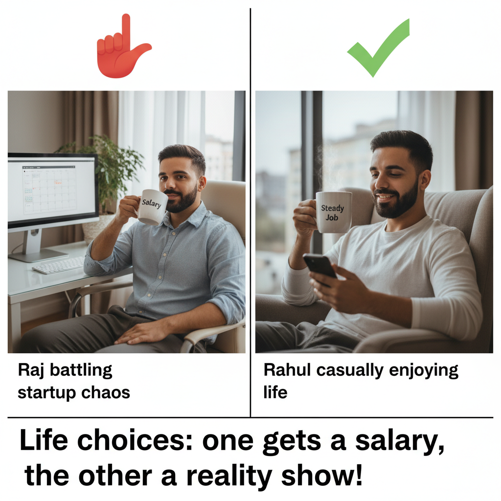 When Startups Meet Salaries: A Humorous Reality Check