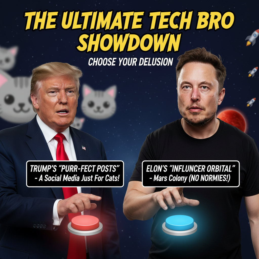 Trump vs Elon: Epic Showdown of the Internet Titans!