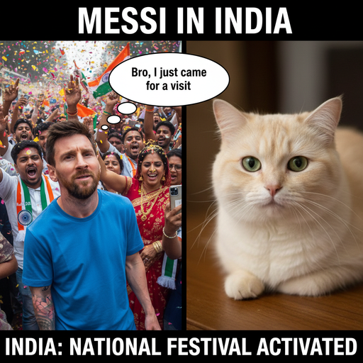 When Messi Just Wanted a Visit But Gets a Wedding Parade