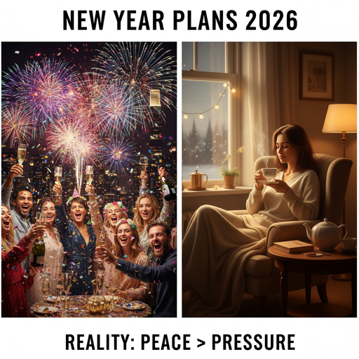 When Your New Year's Plans Clash with Your Zen Vibe